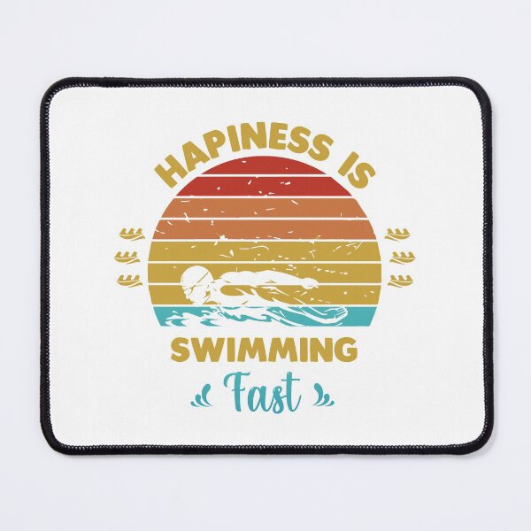 Item preview, Hapiness is swimming fast designed and sold by swimarts.