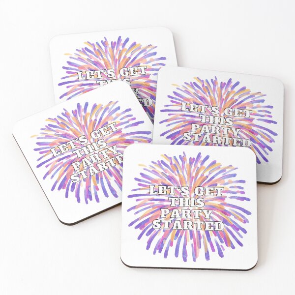 Item preview, Let's Get This Party Started Fireworks designed and sold by designlee.
