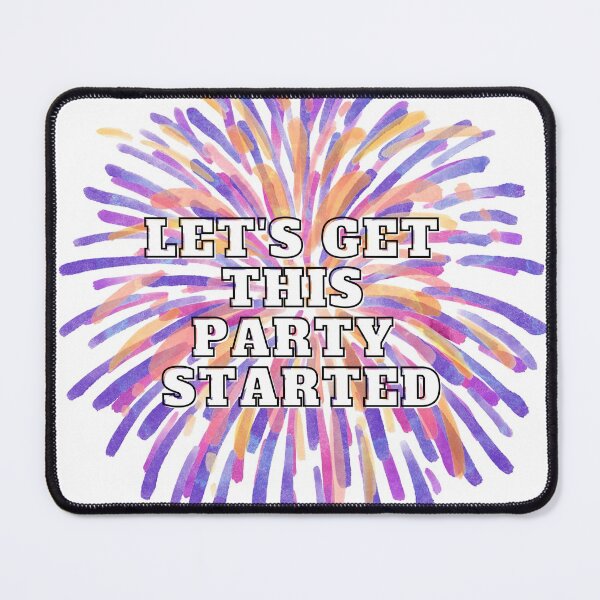 Item preview, Let's Get This Party Started Fireworks designed and sold by designlee.