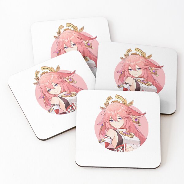 Item preview, Yae Miko - Genshin impact designed and sold by Omagatoki.