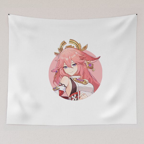 Item preview, Yae Miko - Genshin impact designed and sold by Omagatoki.