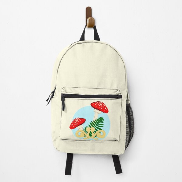 Item preview, Diseño de helecho verde seta roja designed and sold by Subie's Designs.