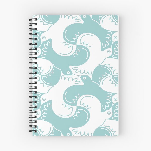 Item preview, Blue and White Birds in Flight  designed and sold by PegasusDesigns.