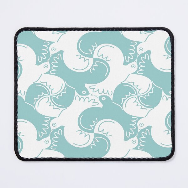 Item preview, Blue and White Birds in Flight  designed and sold by PegasusDesigns.