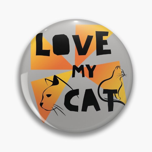 Item preview, Love my KITTY CAT designed and sold by BronikowskiART.