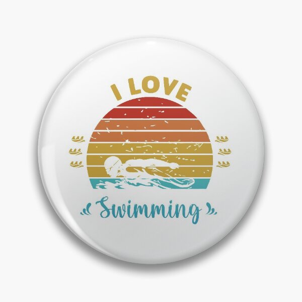 Item preview, I love swimming designed and sold by swimarts.