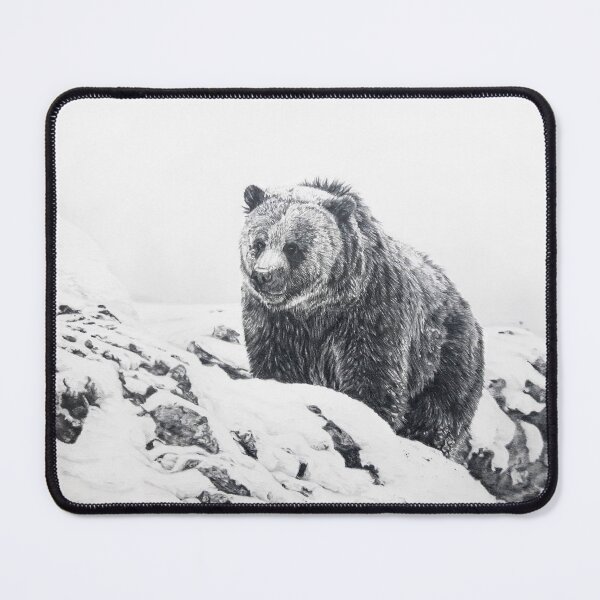 Item preview, Grizzly bear in graphite designed and sold by BeckyKidus.