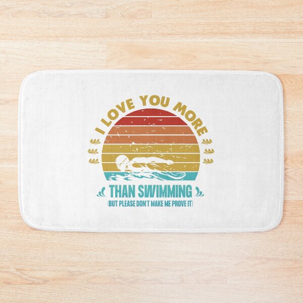 Item preview, I love you more than swimming designed and sold by swimarts.