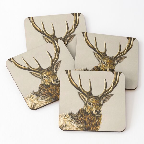Item preview, Scottish Highland Stag  designed and sold by Artbythree.