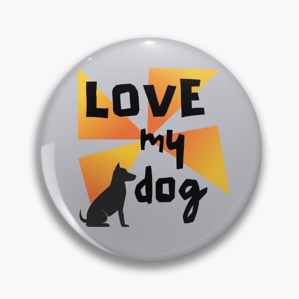 Item preview,  Love my Doggie  designed and sold by BronikowskiART.