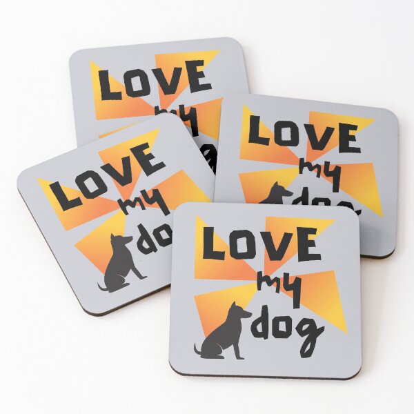 Item preview,  Love my Doggie  designed and sold by BronikowskiART.