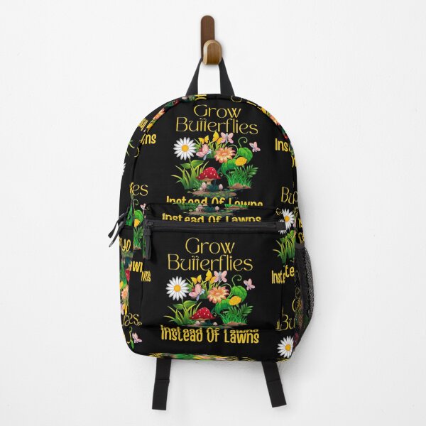 Item preview, Grow Butterflies Instead Of Lawns Colorful Design designed and sold by EarthArtDesigns.