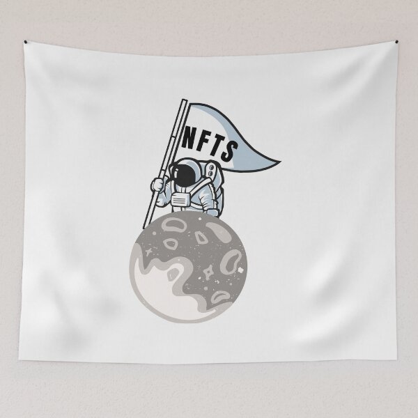 Item preview, NFTs Degenerate Astronaut On The Moon - NFTs To The Moon Funny  designed and sold by nft-millionaire.