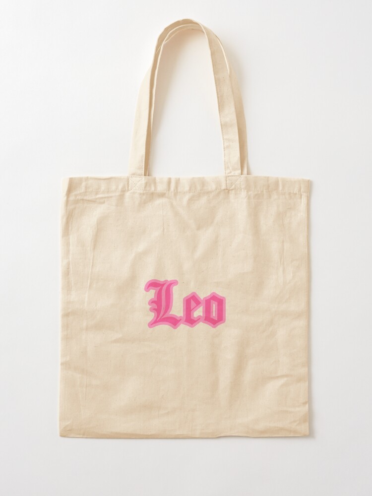 Leo Zodiac Pink Astrology Aesthetic | Tote Bag