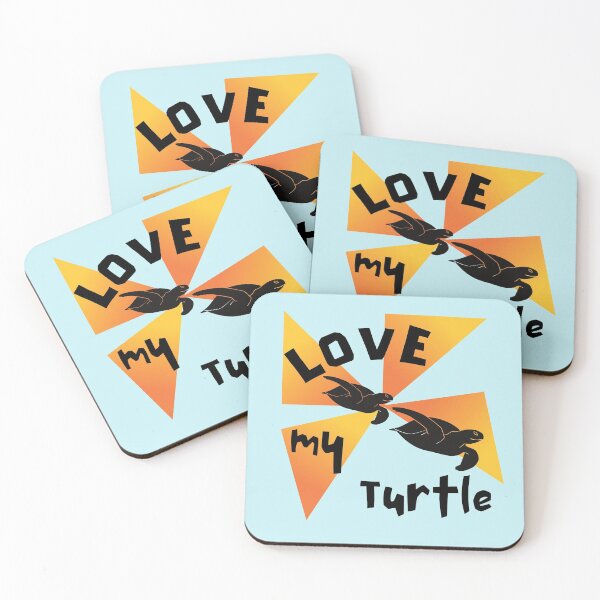 Item preview,  Love my Turtle-Turtle lover Gift designed and sold by BronikowskiART.