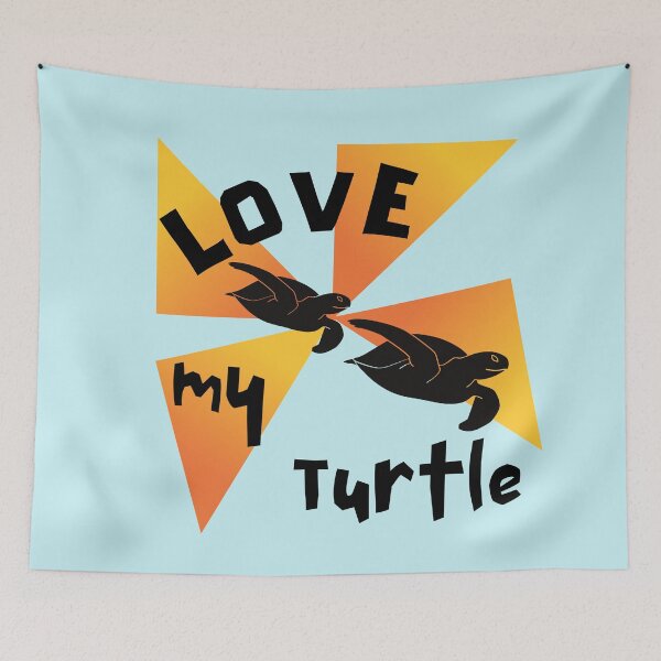 Item preview,  Love my Turtle-Turtle lover Gift designed and sold by BronikowskiART.