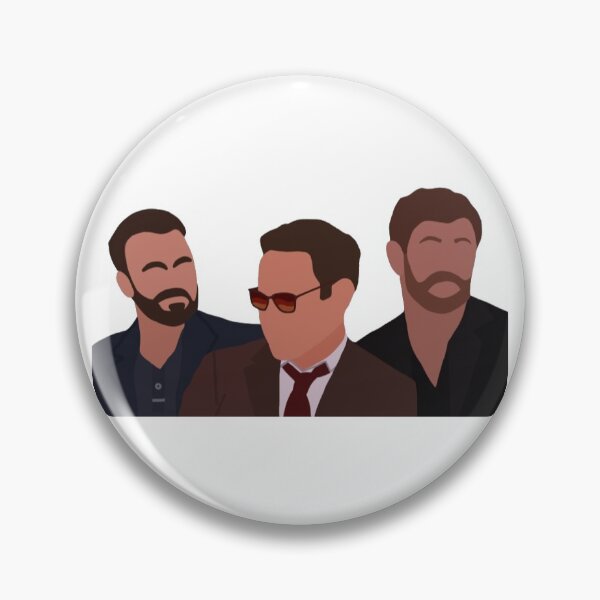 Item preview, Robert Downey Jr., Chris Evans and Chris Hemsworth designed and sold by njldesigns.