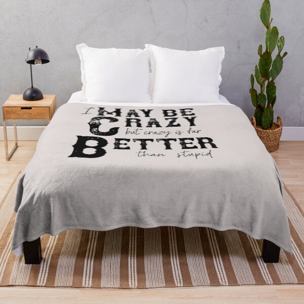 Item preview, I May Be Crazy But Crazy Is Far Better Than Stupid T-shirt,funny crazy t-shirt ,Birthday Gift Shirt, Gift Idea T-Shirt,Christmas Gift, Holiday Gift designed and sold by Djikou.