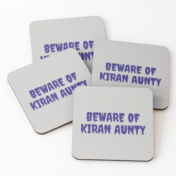 Item preview, Beware of Kiran Aunty  designed and sold by BrownGirlMantra.