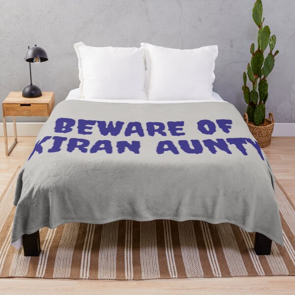 Item preview, Beware of Kiran Aunty  designed and sold by BrownGirlMantra.