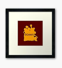 6teen Framed Print