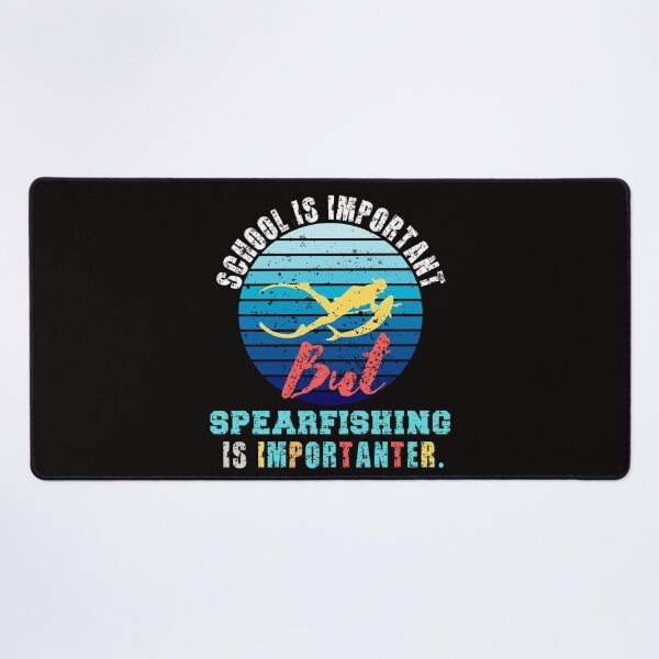 Item preview, School Is Important But Spearfishing Is Importanter funny gift idea for Diving & Freediving lovers 2022 designed and sold by Live  Today.