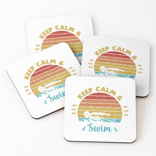 Item preview, Keep Calm and Swim designed and sold by swimarts.