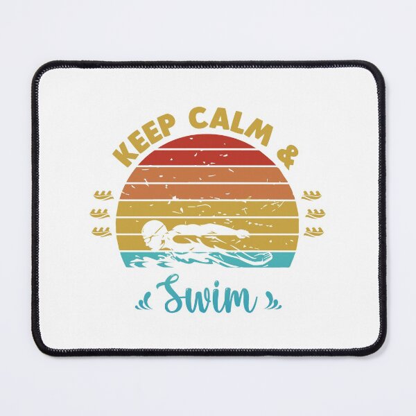 Item preview, Keep Calm and Swim designed and sold by swimarts.
