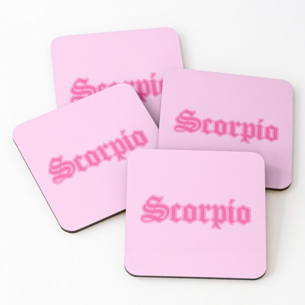 Item preview, Scorpio Zodiac Pink Astrology Aesthetic designed and sold by Creative Brat Design Studio.