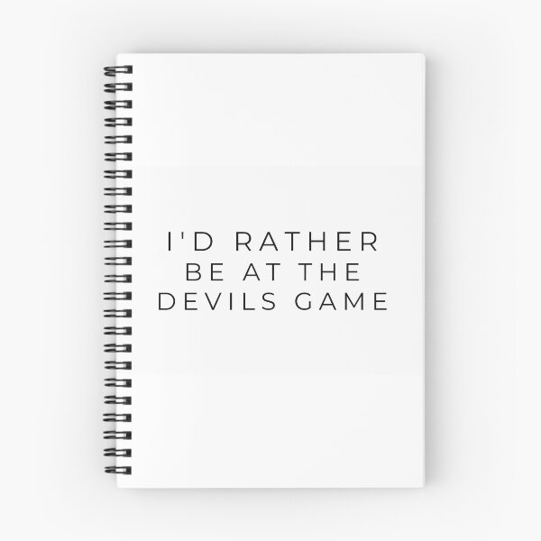 Item preview, I'd rather be at the devils game designed and sold by adf-work.