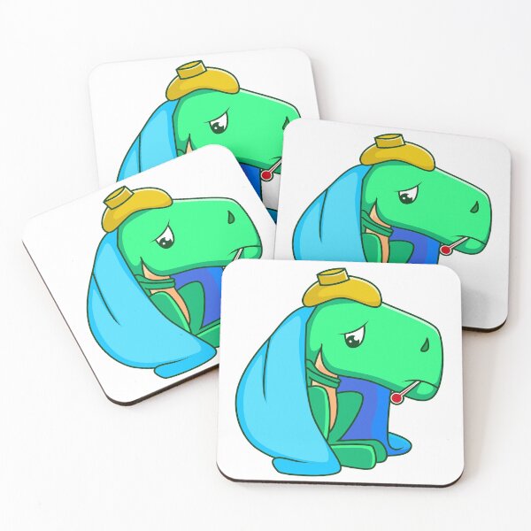 Item preview, Sick Dinosaur with Flu designed and sold by PET-SHIRTS.