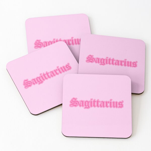 Item preview, Sagittarius Zodiac Pink Astrology Aesthetic designed and sold by Creative Brat Design Studio.