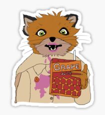 Juice Fox (Ash) Sticker