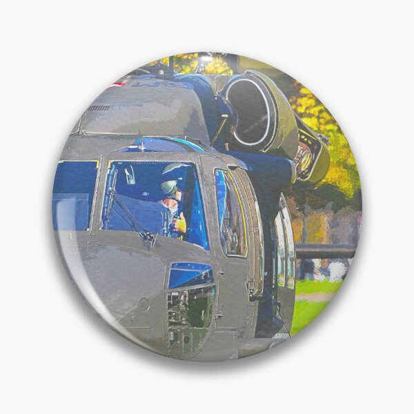 Artikelvorschau, Federal Black Hawk Helikopter Aquarell entworfen und verkauft von Dingy Designs.