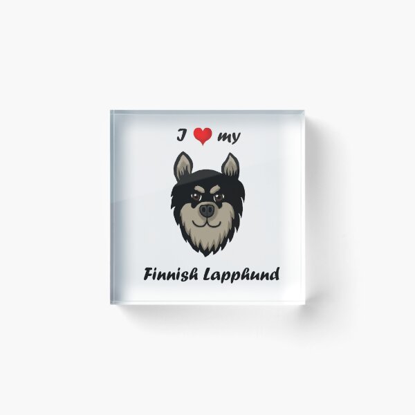 Item preview, I love my Finnish Lapphund designed and sold by IsyPuttrus.