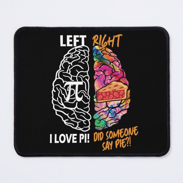 Item preview, Left Brain Right Brain Pi designed and sold by TravelScientist.