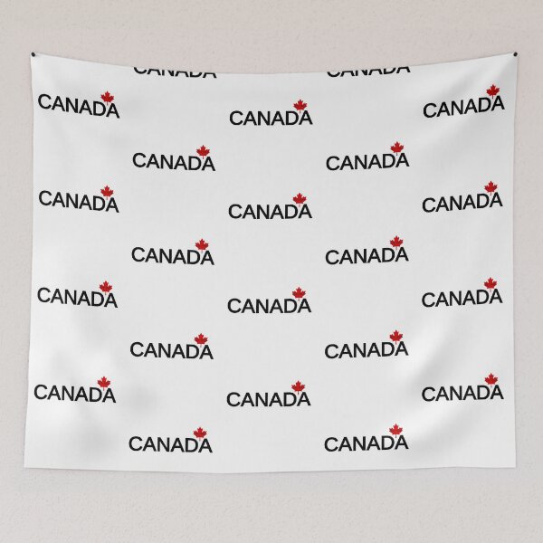Item preview, Canada with Maple Leaf (Black) - Canada designed and sold by No.1 Canada Designs.