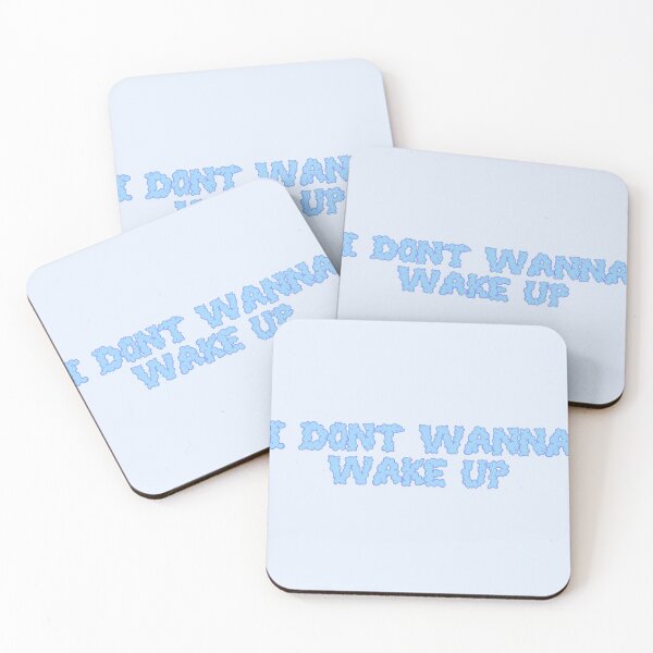 Artikelvorschau, Songtext von I Don't Wanna Wake Up Cloud Astroworld entworfen und verkauft von hannahvira.