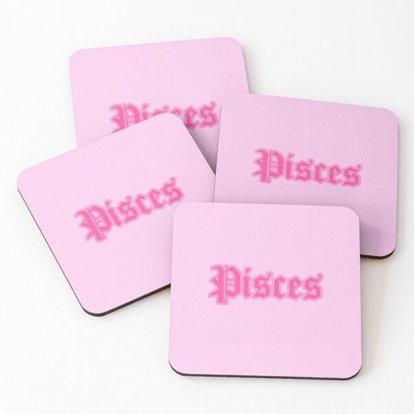 Item preview, Pisces Zodiac Pink Astrology Aesthetic designed and sold by Creative Brat Design Studio.