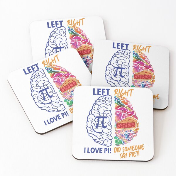 Item preview, Left Brain Right Brain Pi designed and sold by TravelScientist.