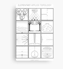 Elementary Applied Topology Metal Print