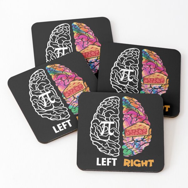 Item preview, Left Brain Right Brain Pi designed and sold by TravelScientist.