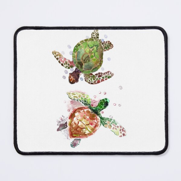 Item preview, Two Hawaiian Turtles designed and sold by surenart.