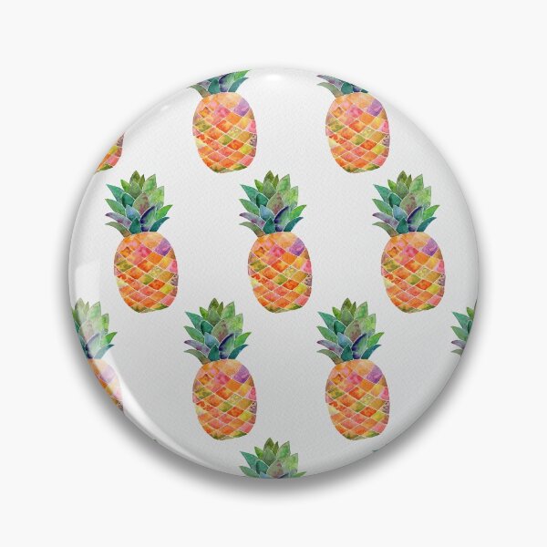 Item preview, Pineapple - Colorful designed and sold by Nidia Alire.