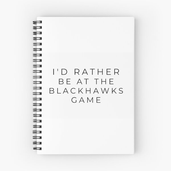 Item preview, I'd rather be at the blackhawks game designed and sold by adf-work.