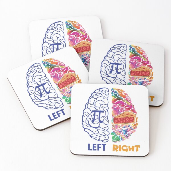 Item preview, Left Brain Right Brain Pi designed and sold by TravelScientist.