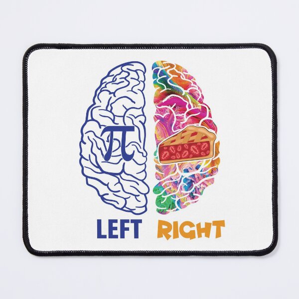 Item preview, Left Brain Right Brain Pi designed and sold by TravelScientist.
