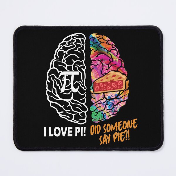 Item preview, Left Brain Right Brain Pi designed and sold by TravelScientist.