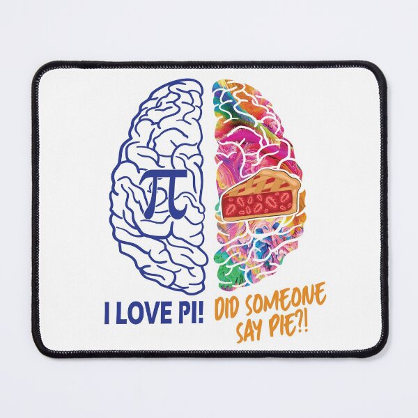 Item preview, Left Brain Right Brain Pi designed and sold by TravelScientist.
