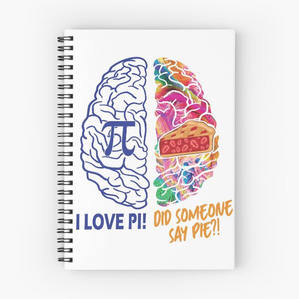 Item preview, Left Brain Right Brain Pi designed and sold by TravelScientist.